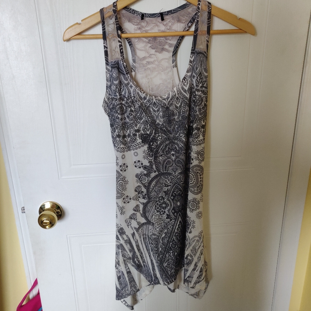 Electric design dress